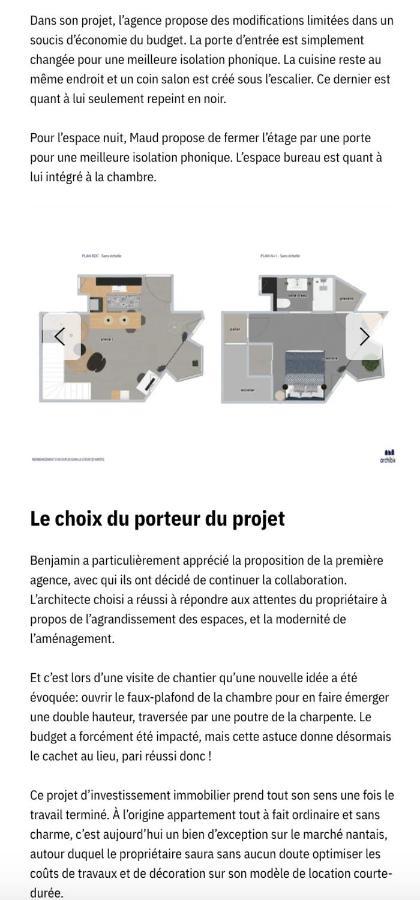 Sublime Duplex Nantes Cathedrale Apartment ภายนอก รูปภาพ