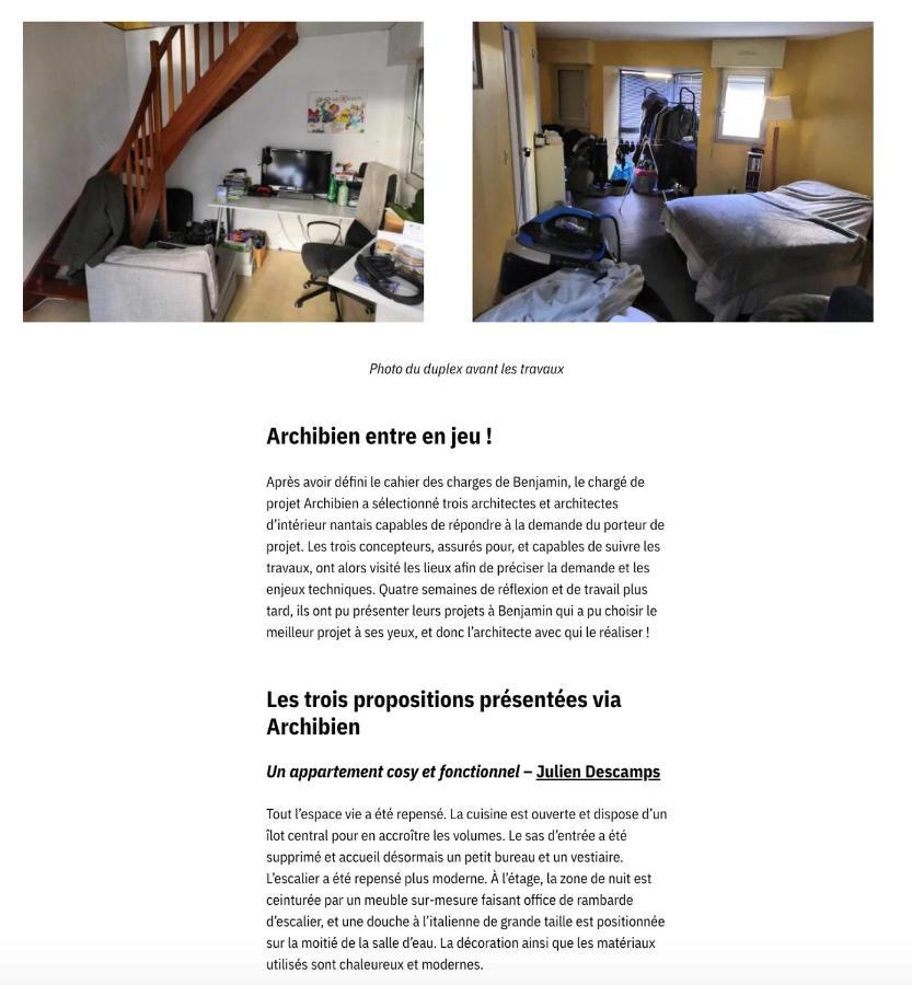 Sublime Duplex Nantes Cathedrale Apartment ภายนอก รูปภาพ